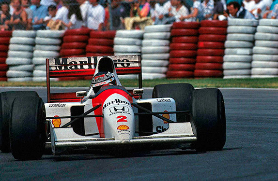 Герхард Бергер на Гран При Канады 1992 года. Фото McLaren Герхард Бергер на Гран При Канады 1992 года. Фото McLaren