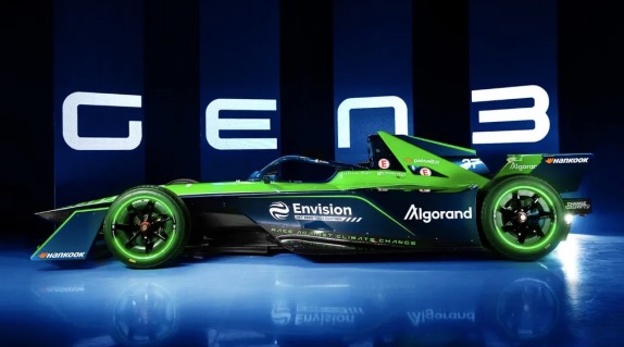 Новая машина Envison Racing, фото пресс-службы команды Новая машина Envison Racing, фото пресс-службы команды