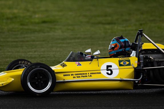 Зак Браун за рулём Lotus 69 Эмерсона Фиттипальди, фото из социальных сетей