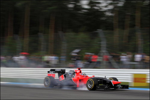 Роман Глока и Marussia продолжался три года...
