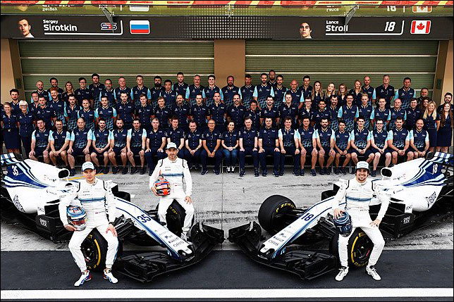 Групповая фотография Williams