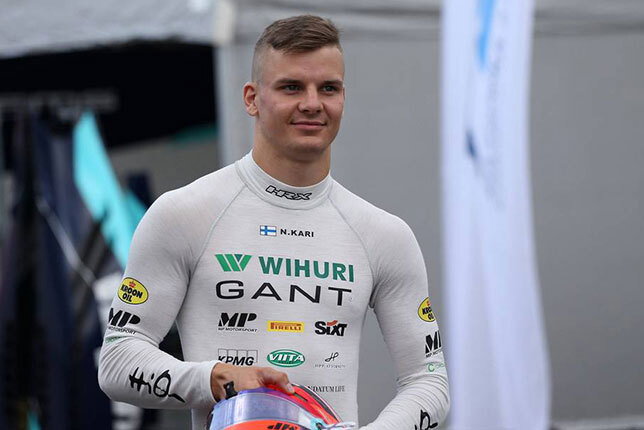 Нико Кари на этапе GP3 в Шпильберге