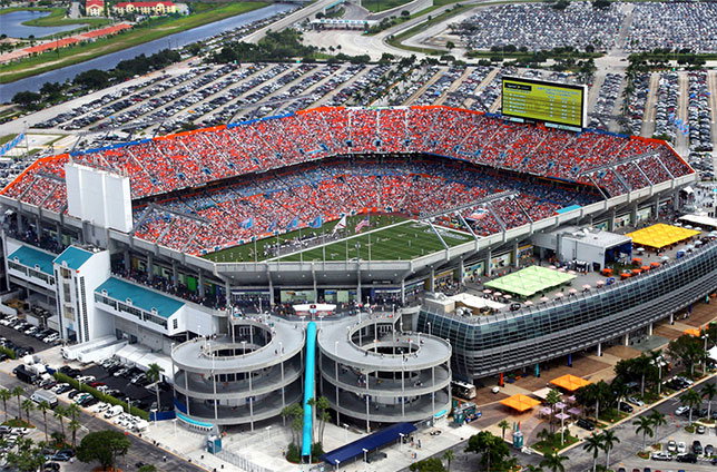 Комплекс Hard Rock Stadium в Майами