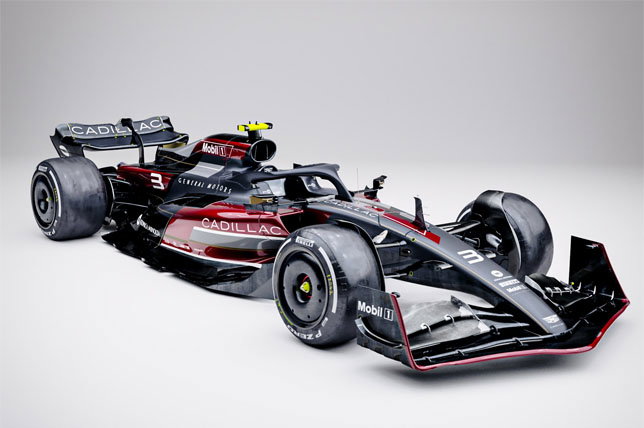 Визуализация концепта машины Andretti Cadillac от студии Sean Bull Design