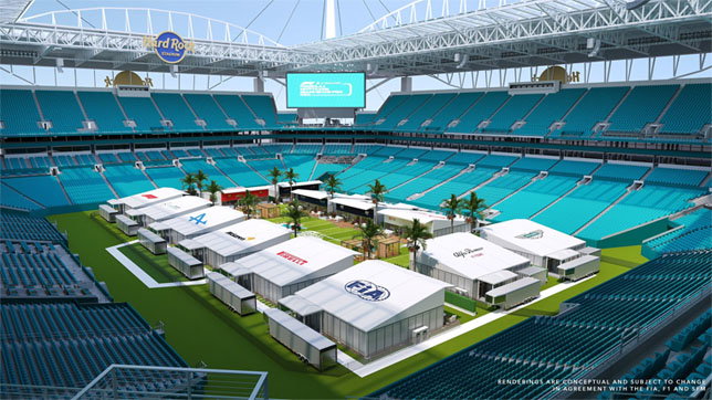 Рендер F1 Team Village