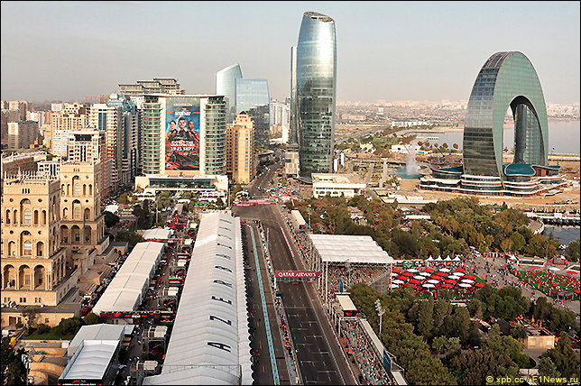 Стартовое поле Гран При Азербайджана 2025