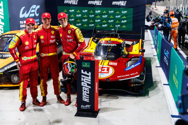 Экипаж Ferrari №51 – победитель квалификации в Катаре, фото пресс-службы Ferrari