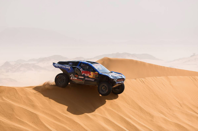 Ford Raptor Маттиаса Экстрёма на дистанции 7-го этапа Дакара, фото пресс-службы ралли-рейда