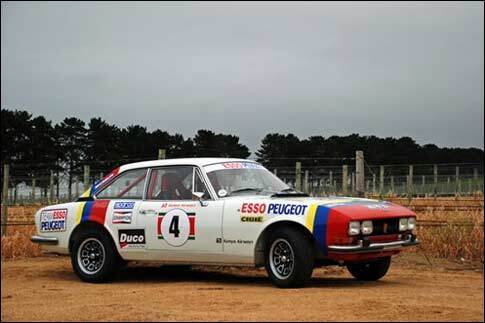 Раллийная версия Peugeot 504