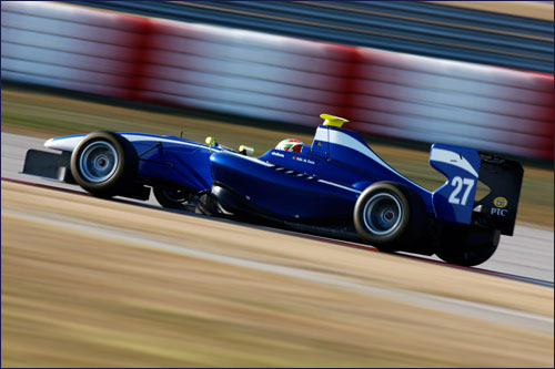 Антониу Феликс да Кошта на тестах GP3 в Барселоне