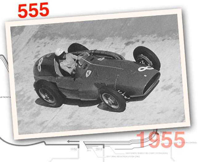 Ferrari 555 F1, 1955 год