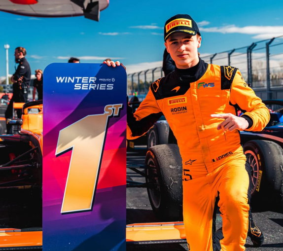 Дриз ван Лангендонк – победитель серии Formula Winter Series, фото из социальных сетей