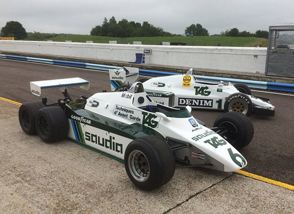 Williams FW08B никогда не принимала участия в гонках