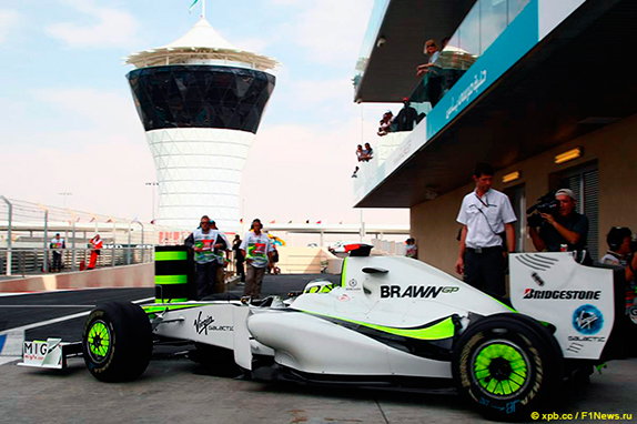 Единственная машина Honda, выигравшая чемпионат - но уже под маркой Brawn GP