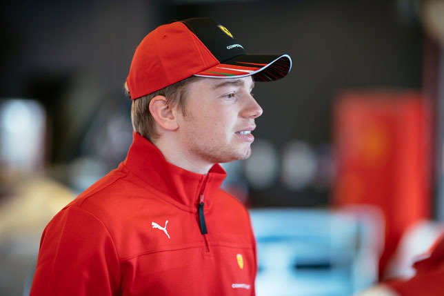 Роберт Шварцман, фото пресс-службы Ferrari