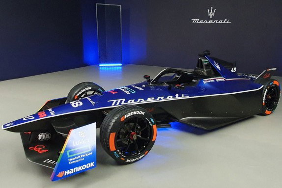 Гоночный электромобиль Maserati, фото пресс-службы команды Maserati MSG Racing