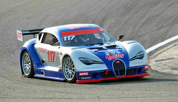 Mitjet 2L с силуэтом Bugatti