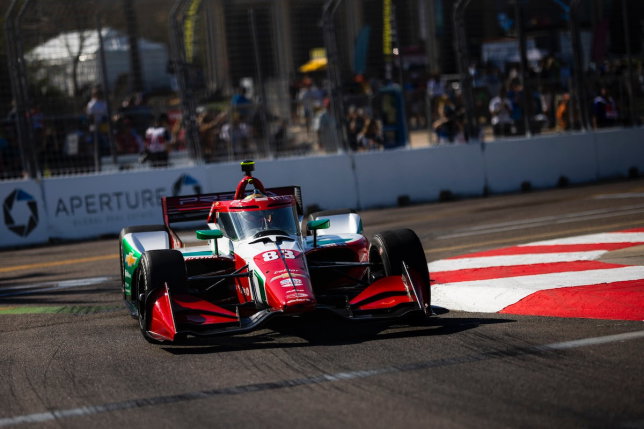 Роберт Шварцман на трассе в Сент-Питерсберге, фото Prema Racing