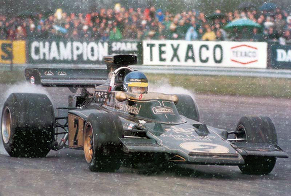 Ронни Петерсон на BRDC International Trophy 1973 года в Сильверстоуне