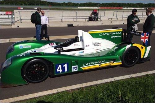 Zytek Z11SN-Nissan команды Greaves Motorsport в цветах Caterham