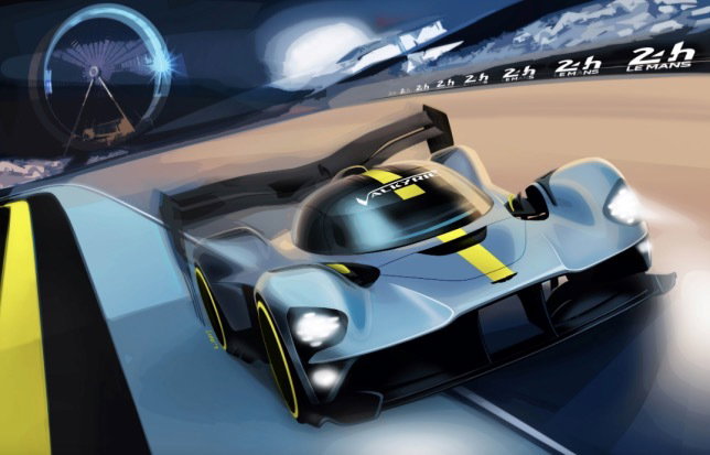 Гоночная версия Aston Martin Valkyrie, компьтерная графика Aston Martin