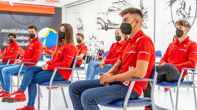 Участники Гоночной академии Ferrari