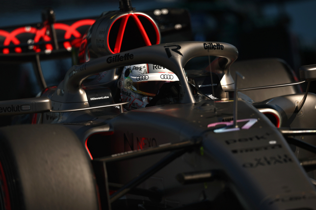 Нико Хюлкенберг за рулём Audi R26, фото пресс-службы Audi F1