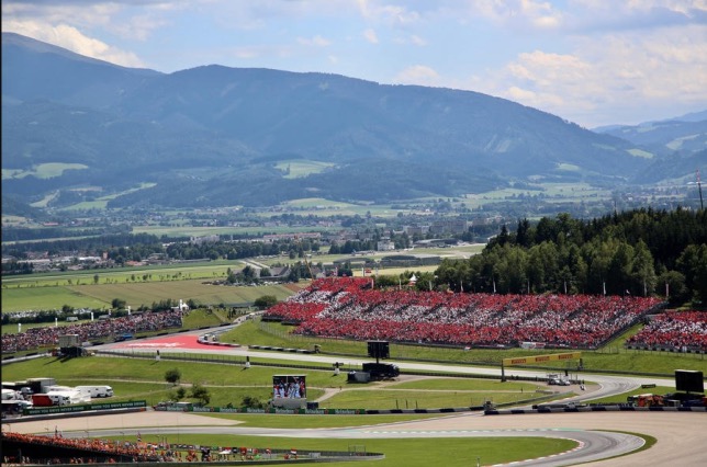 Автодром Red Bull Ring расположен в живописной местности, фото пресс-службы Sauber