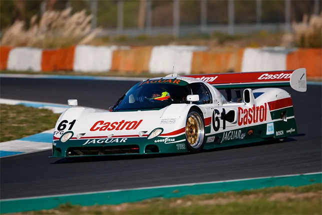Jaguar Зака Брауна на трассе в Калифорнии, фото United Autosports