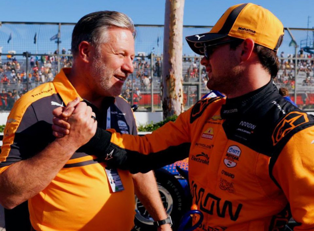 Зак Браун и Пато О'Вард, фото McLaren Racing