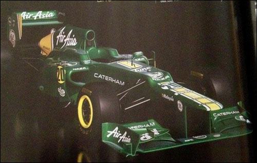 Caterham CT01. Фото из F1 Racing
