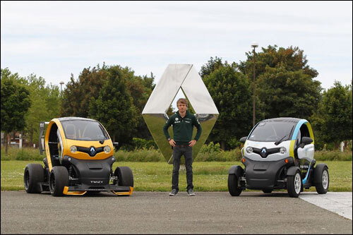 Шарль Пик в Технологическом центре Renault