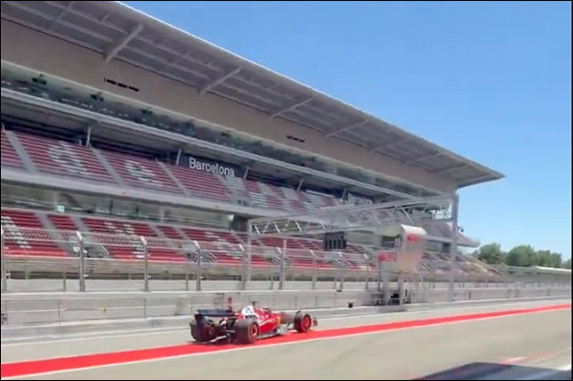 Рафаэль Камара отработал на тестах Ferrari