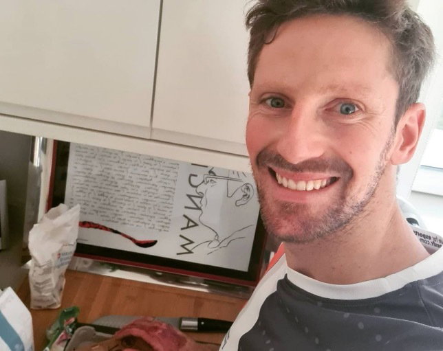 Роман Грожан, фото из Instagram гонщика
