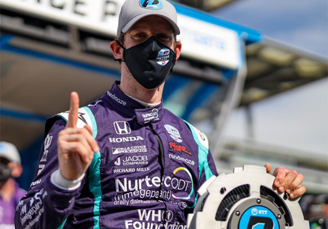 Роман Грожан, фото пресс-службы Dale Coyne Racing