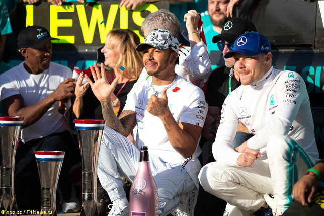 Льюис Хэмилтон и Валттери Боттас