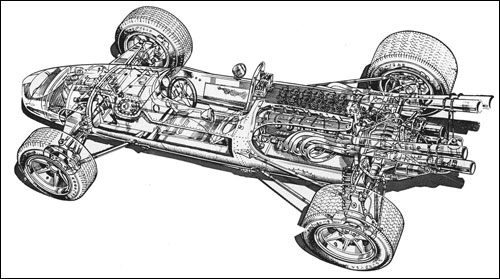 Компоновочная схема Eagle T1G Weslake