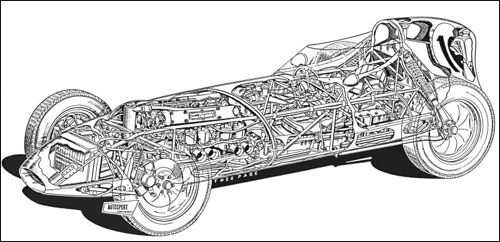 Lotus 16 в разрезе