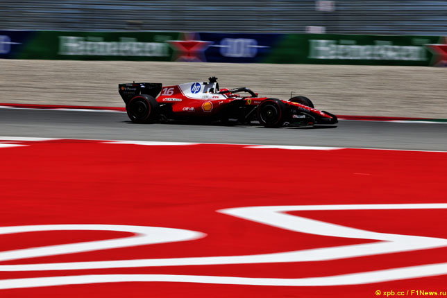 Шарль Леклер и Ferrari получили предупреждение