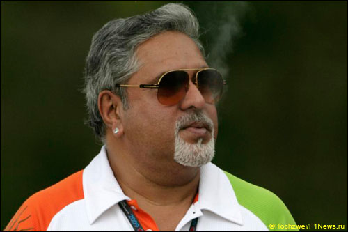 Руководитель Force India Виджей Малья