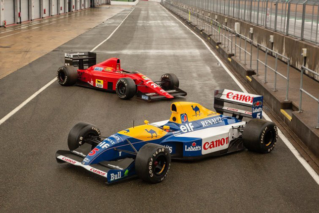 Машины Найджела Мэнселла (фото с сайта Classic driver)