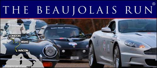 Сриншот официального сайта Beaujolais Run