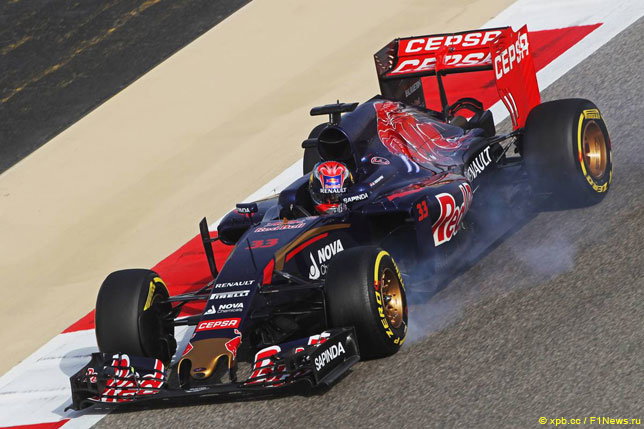 Макс Ферстаппен за рулем Toro Rosso