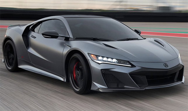Спорткар NSX Type S в версии для американского рынка, фото пресс-службы Honda