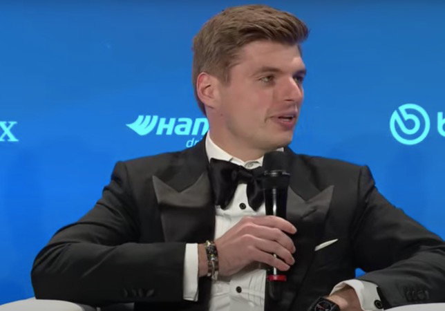Макс Ферстаппен на пресс-конференции FIA в Болонье