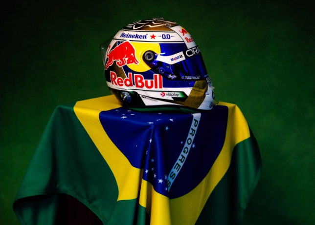 Шлем Макса Ферстаппена для Гран При Сан-Паулу, фото пресс-службы Red Bull Racing