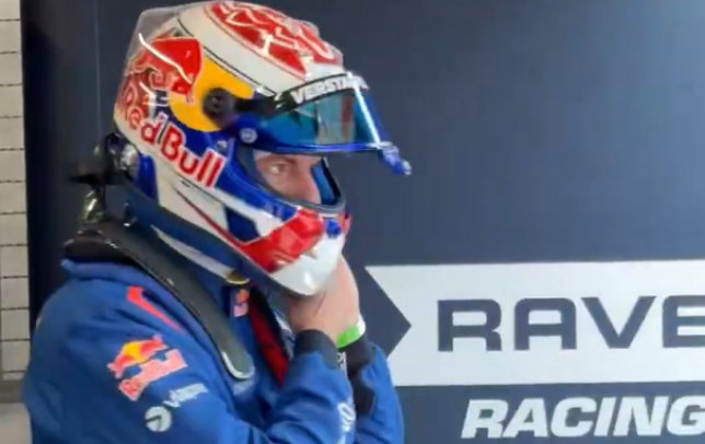 Макс Ферстаппен на Нюрбургринге, стоп-кадр из видео Verstappen.com