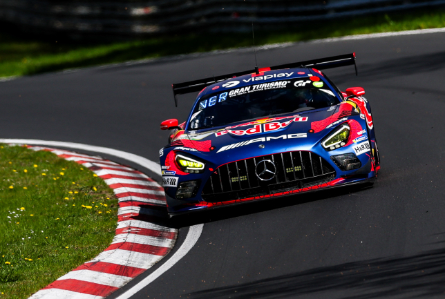 Макс Ферстаппен за рулём Mercedes-AMG GT3 на Нюрбургринге, фото Mercedes-AMG Motorsport