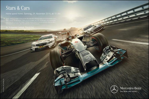 Mercedes отпразднует завершение сезона 29 ноября