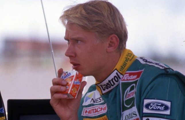 Мика Хаккинен во времена выступлений за Lotus, 1992 год, фото XPB